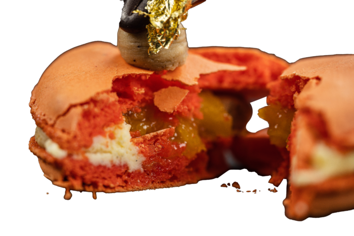 Mega Macaron Sinaasappel