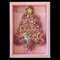 Kerstboom romige chocolade - Afbeelding 2