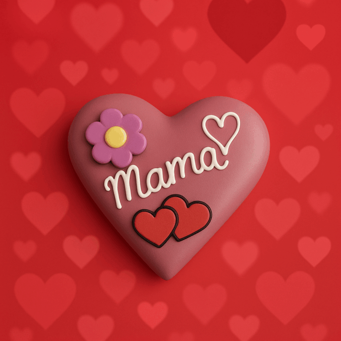Chocolade hart gevuld